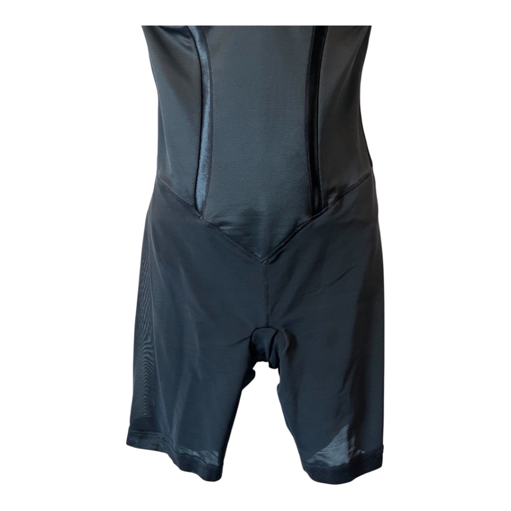 EUC JONES WEAR Black & Cream Floral Mid Length Dress Sz 14 + Flexees Shapewear - Picture 12 of 15